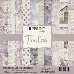 FORHÅNDSBEST!  Paperpack Reprint - Timeless Collection - 8x8
