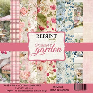Paperpack Reprint - Summer Garden Collection - 8x8