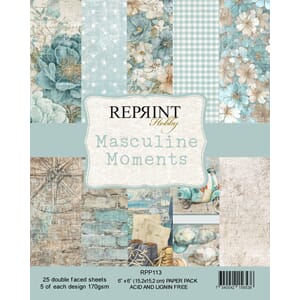 Paperpack Reprint -Masculine Moments Collection - 6x6