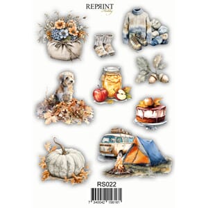 Stickers Reprint - Cozy Season - 11x16 cm