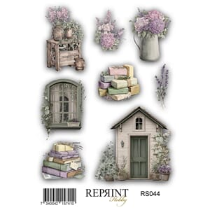 FORHÅNDSBEST!  Stickers Reprint - Timeless - 11x16 cm