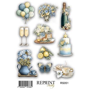 Stickers Reprint - Summer Meadow - 11x16 cm