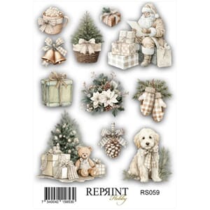 Stickers Reprint - Cozy Christmas - 11x16 cm