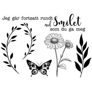 Stämpelset Reprint - Summer Collection Norsk