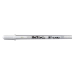 Sakura Gelly Roll 05 White, 0,3mm