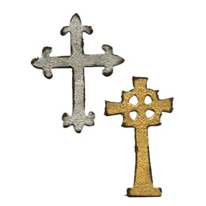 Movers & Shapers Magnetic Die Set 2PK - Mini Ornate Crosses