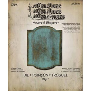 Movers & Shapers Die - Cameo Frame by Tim Holtz- UTGÅR