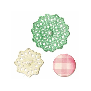 Thinlits Die Set 3PK - Lace, Layering Decorator by Scrappy C