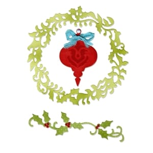 Thinlits Die Set 3PK - Christmas Ornament, Wreath & Vine by