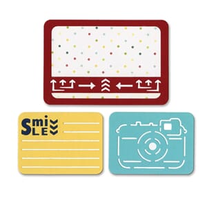 Thinlits Die Set 3PK - Smile for the Camera by Rachael Brigh