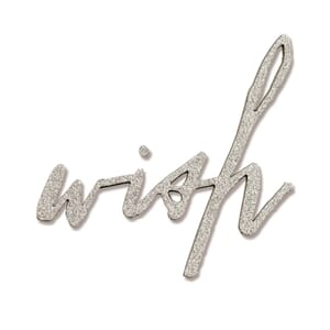 Bigz Die - Handwritten Wish by Tim Holtz