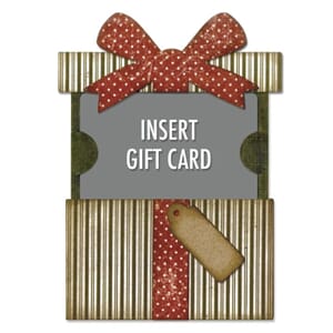Sizzix Thinlits Die by Tim Holtz Gift Card Package (6pcs) (6