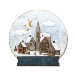 Sizzix Thinlits Die by Tim Holtz Snowglobe #2 (26pcs) (66242