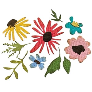 Sizzix 2D Texture Fades w/ Thinlits Die by Tim Holtz Vault S