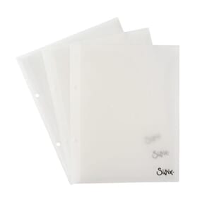 Sizzix Die Storage Envelopes Clear (3pcs) (667096)