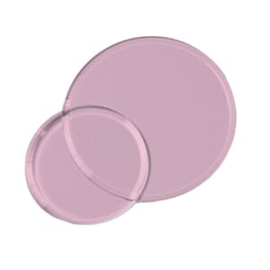 "Sizzix Circular Cutting Pads Ø3 1/2 ""/Ø5"" Lilac (2pcs) (6