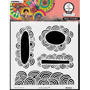 Art By Marlene Doodles of Doodles Mask (ABM-25-MASK358)