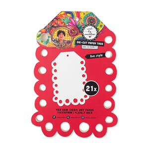 ABM Die-cut Paper Tags Sun style Art By Marlene 116x169x8mm