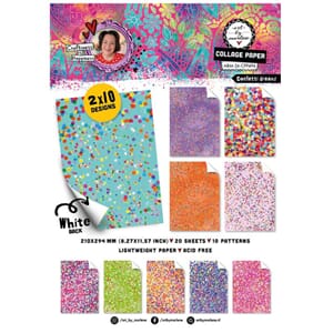 Art By Marlene Confetti Dreams A4 Collage Paper Pad (ABM-26-