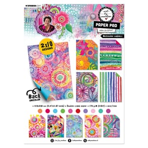 ABM Design Paper Pad Multicolor madness Art by Marlene 210x2