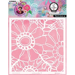 Art By Marlene Floral Close-Up Mask (ABM-26-MASK395)