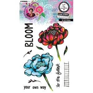 Art By Marlene In Full Bloom Clear Stamps (ABM-26-STAMP939)