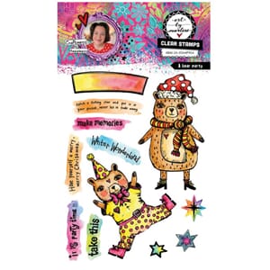 Art By Marlene A Bear Party Clear Stamp (ABM-26-STAMP966)