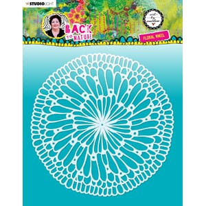 ABM Mask Floral Wheel Back To Nature 200x200x1mm 1 PC nr.83