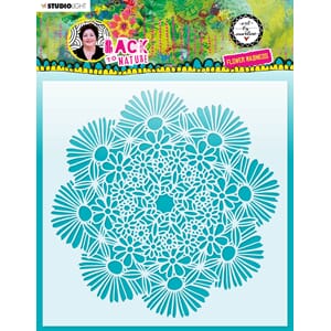 ABM Mask Flower Madness Back To Nature 200x200x1mm 1 PC nr.8