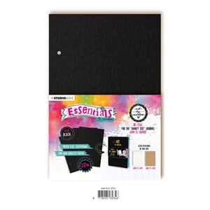 ABM Journal pages For ABM-ES-JOUR02 black Essentials 125x180