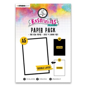 ABM  Paper pack  Double layered  Essentials 148x210x10mm  20