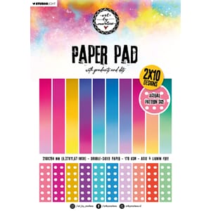 ABM Pattern Paper Pad Gradients and dots Esse
