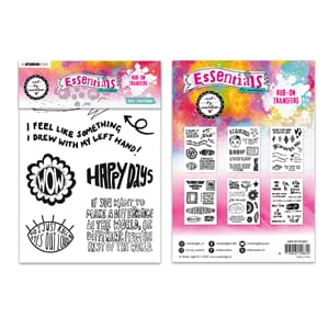 ABM Rub on Sticker Quote designs Essentials 148x210x3mm 6 SH