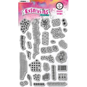 ABM Cling stamp Exclusive textures Essentials 153x265x5mm 29