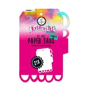 ABM Paper pad Die-cut Paper Tags Funky