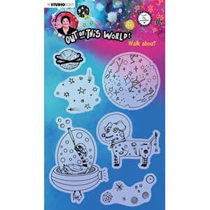ABM Clear Stamp Walk-about Out Of This World 148x210mm nr.69