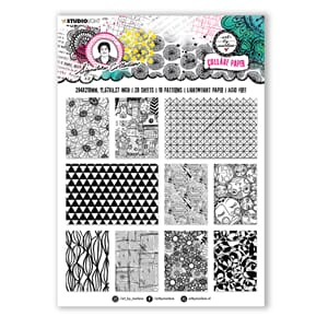 ABM Collage Paper Black and White Signature