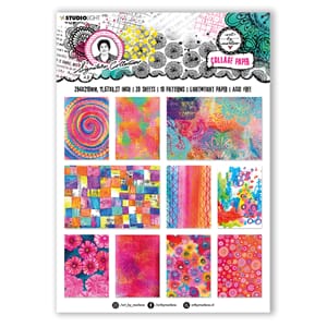 ABM Collage Paper Colorful papers Signature