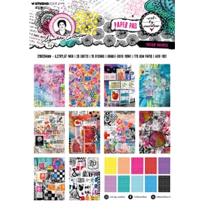 ABM  Designer Paper Pad  Postage madness