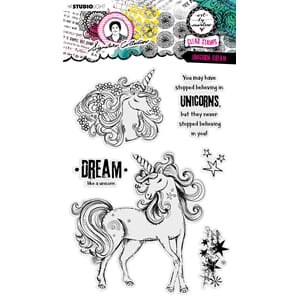 ABM Clear Stamp Unicorn dream Signature Collect