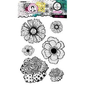 ABM Clear Stamp Mixed florals Signature Collect