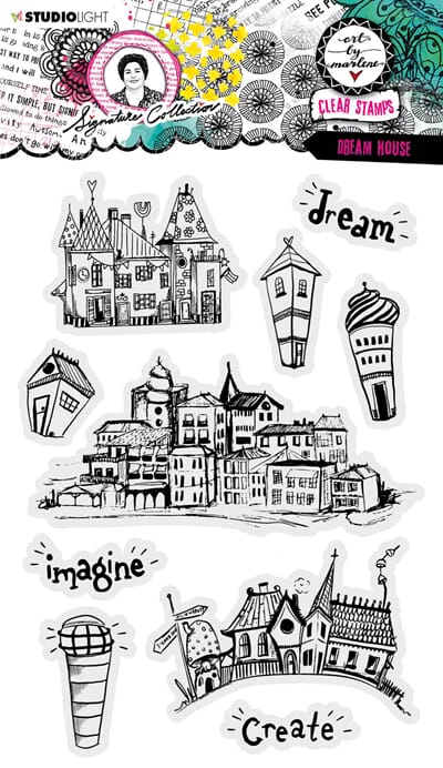 ABM Clear Stamp Dream house Signature Co SL-ABM-SI-STAMP474.jpg