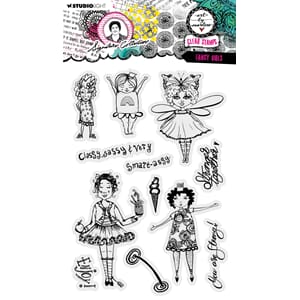 ABM  Clear Stamp  Fancy girls  Signature