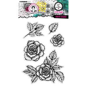 ABM Clear Stamp Garden romance Signature Coll