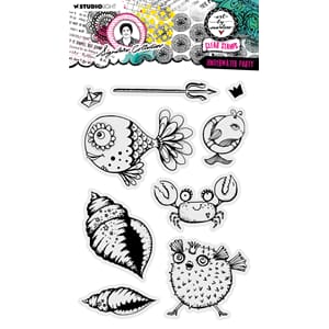 ABM Clear Stamp Underwater party Signature Co
