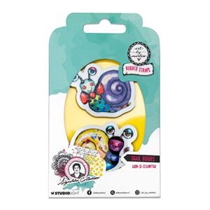 ABM Cling Stamp Snail buddies Signature Collection 46x77x5mm