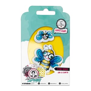 ABM Cling Stamp Flying friends Signature Collection 45x73x5m