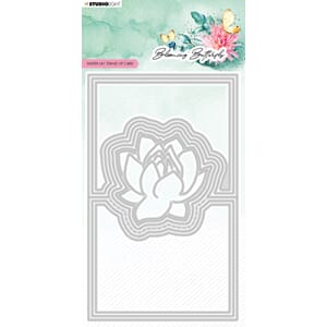 SL Cutting Die Water Lily card Blooming Butterfly 165x100x1m
