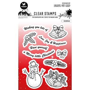 BL Clear Stamp Snowman Essentials 105x148x3mm 10 PC nr.302
