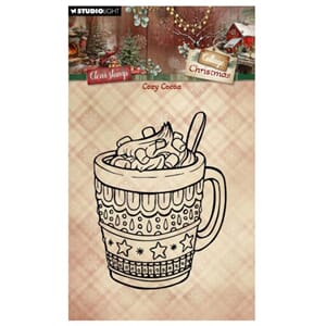 Studio Light Cottage Christmas Clear Stamps Cozy Cocoa (SL-C